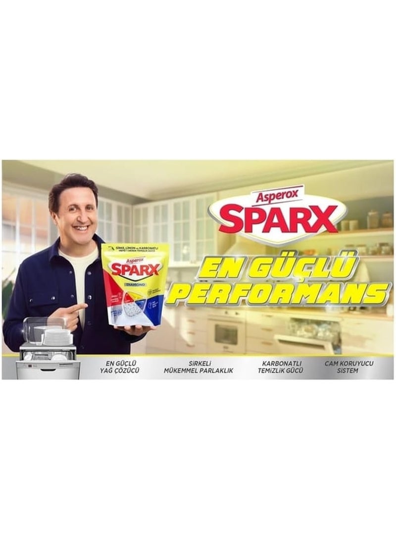 sparx Asperox Sparks Diamond Dishwasher Tablets - All in One - 20 Tablets - Image 2